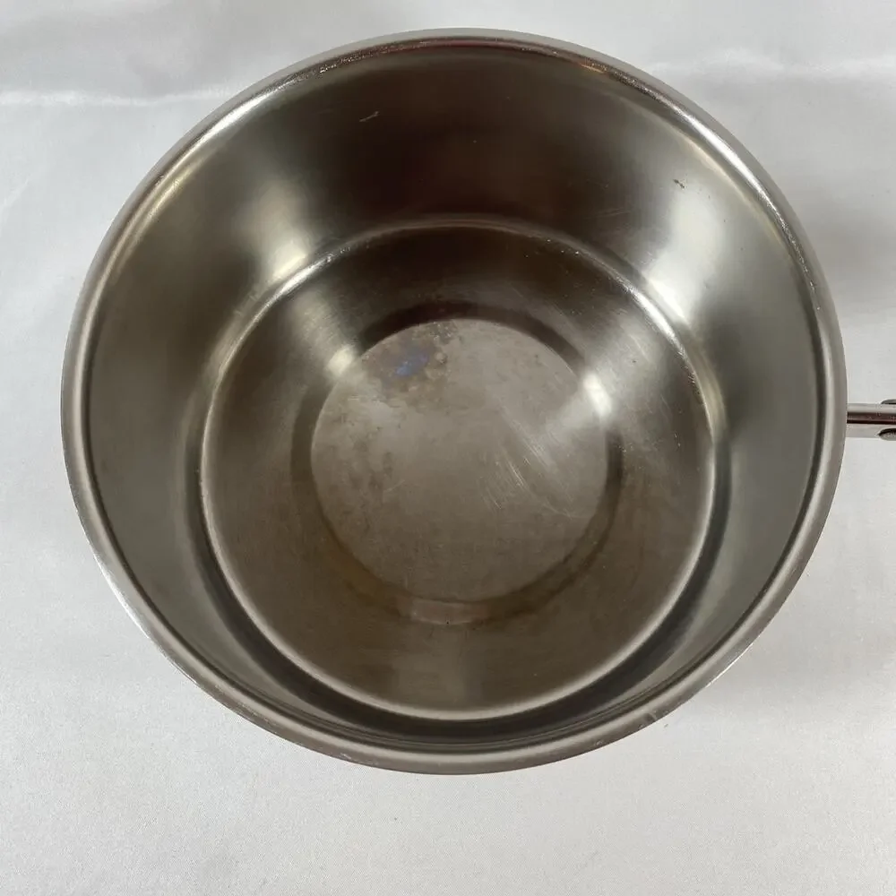 Set of 3 Revere Ware COPPER CORE Designers Group Saucepans & Stockpot No Lids